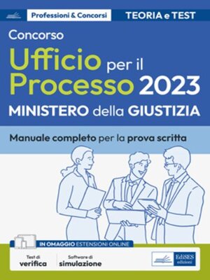cover image of Concorso Ufficio per il Processo 2023--Ministero della Giustiziaq